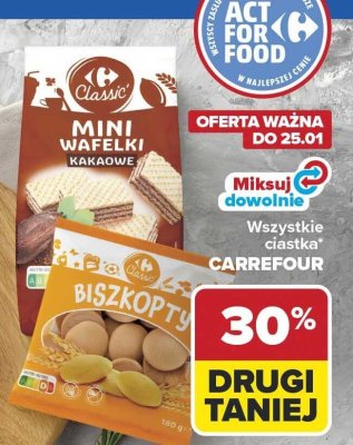 Biszkopt CARREFOUR promocja w Carrefour Market