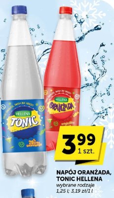 Napój tonic Hellena wybrane rodzaje 1.25 l promocja w Euro Sklep