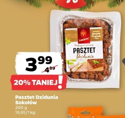 Pasztet Dzidunia promocja w Netto