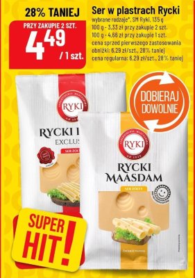 Ser w plastrach Rycki promocja w POLOmarket