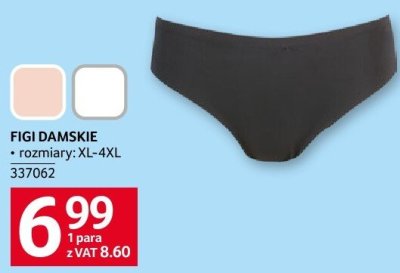 Figi damskie promocja w Selgros