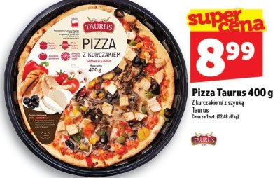 Pizza Taurus 400 g promocja w TOPAZ