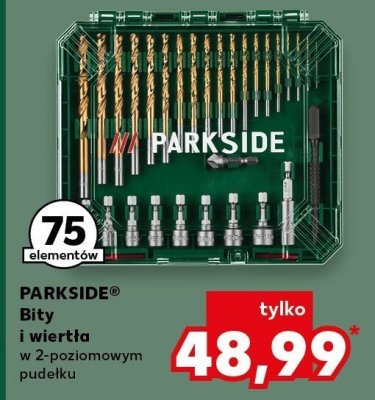 Bity i wiertła Parkside promocja w Kaufland