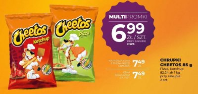 Chrupki Cheetos 85 g Pizza, Ketchup promocja w Duży Ben