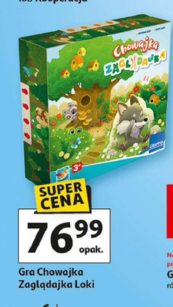 Gra chowajka zaglądajka Granna promocja w Auchan