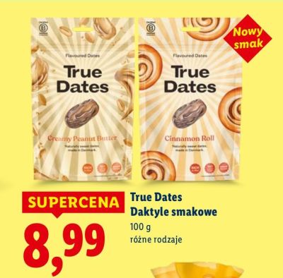 Daktyle smakowe różne rodzaje promocja w Lidl
