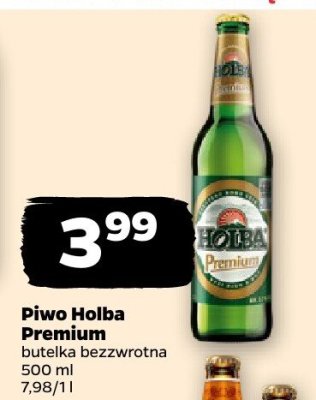Piwo Holba Premium promocja w Netto