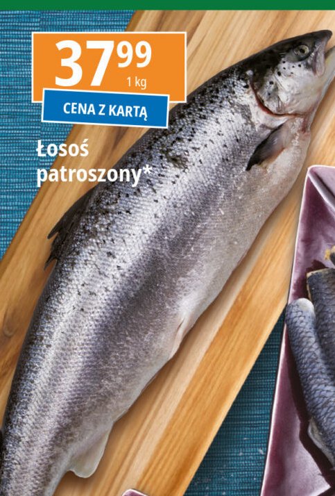 Łosoś patroszony promocja w Leclerc