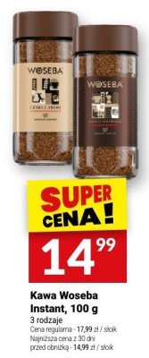 Kawa Woseba instant, 100 g promocja w Twój Market