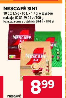 Kawa Nescafe 3in1 strong promocja