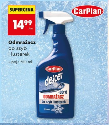 Odmrażacz do szyb i lusterek Deicer 750 ml promocja w Biedronka