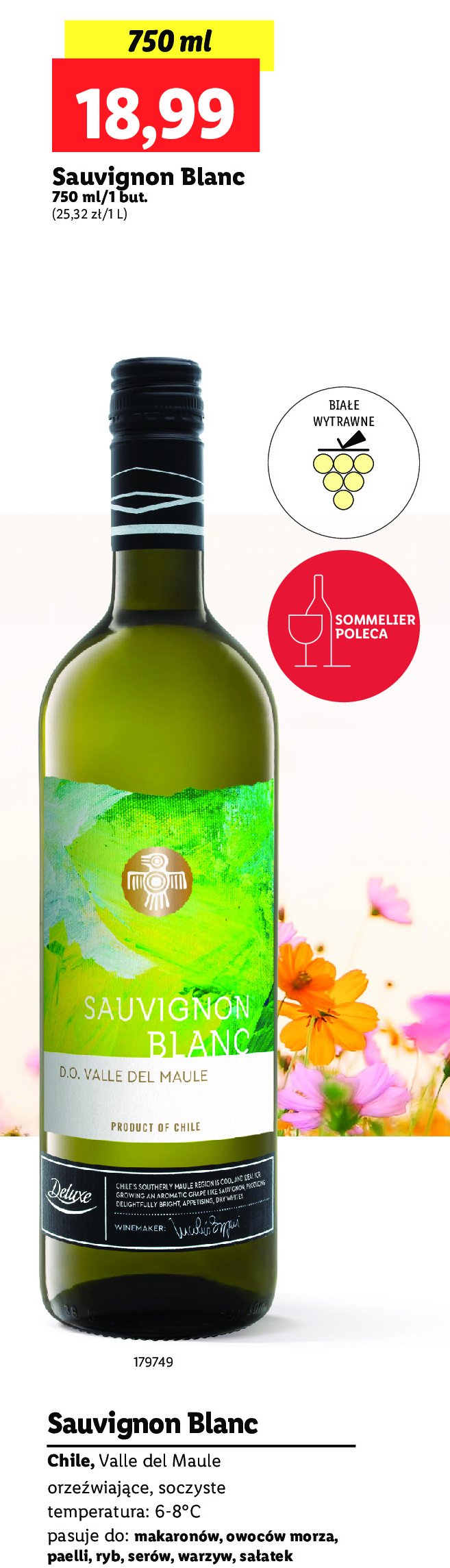 Wina Deluxe sauvignon blanc reserva privada promocja