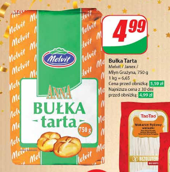 Bułka tarta anna Melvit promocja