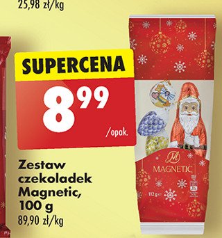 Zestaw czekoladek świątecznych mikołaj Magnetic promocja