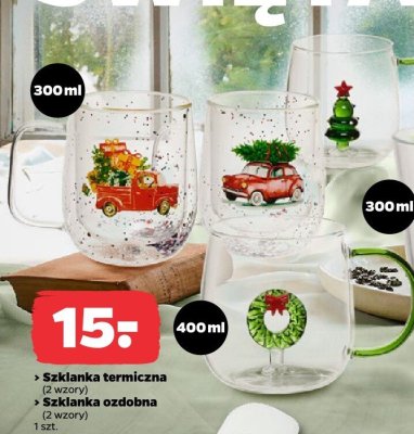 Szklanka termiczna 300 ml  promocja w Netto