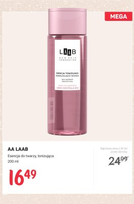 Esencja do twarzy tonizująca  promocja w Rossmann