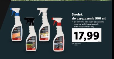 Środek do czyszczenia mebli drewnianych Parkside promocja