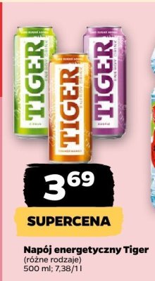 Napój energetyczny, różne rodzaje promocja w Netto