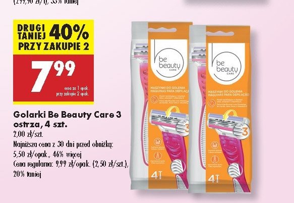 Maszynka do golenia Be beauty care promocja