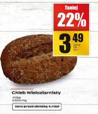 Chleb Wieloziarnisty promocja w Supeco