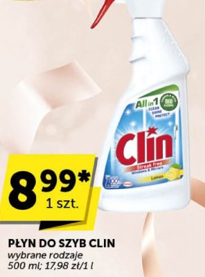 Płyn do szyb Clin All in 1 promocja w Groszek