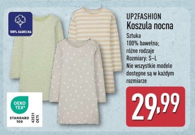 Koszula nocna  promocja w Aldi