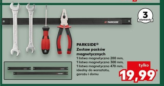 Listwa magnetyczna 470 mm Parkside promocja