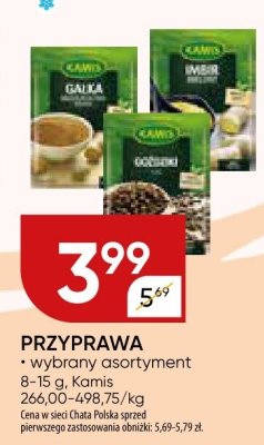 Przyprawa Kamis promocja w Chata Polska