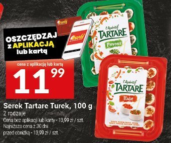 Serek Tartare Turek, 100 g z różne promocja w Twój Market