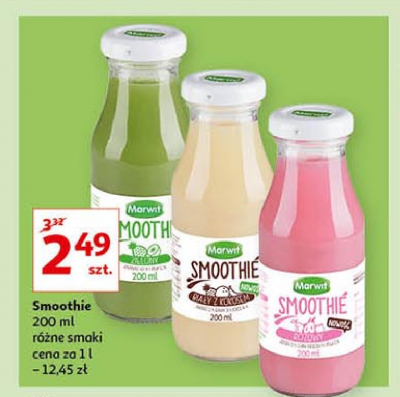 Nap贸j r贸偶owy Marwit smoothie promocja