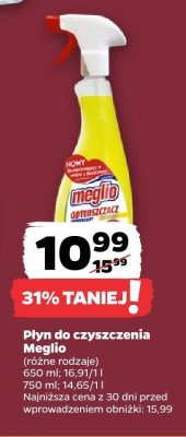 Płyn do czyszczenia Meglio promocja w Netto