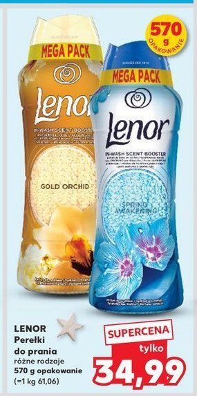 Perełki zapachowe gold orchid Lenor promocja