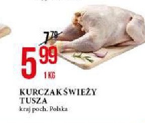 Kurczak świeży tusza bez podrobów Podolski promocja
