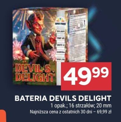 Bateria Devils Delight promocja w Stokrotka