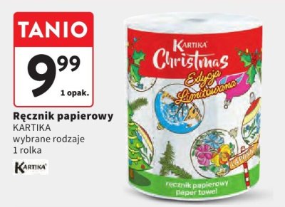Ręcznik papierowy KARTIKA Christmas promocja w Intermarche