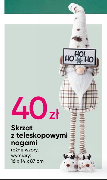 Skrzat na teleskopowych nogach promocja