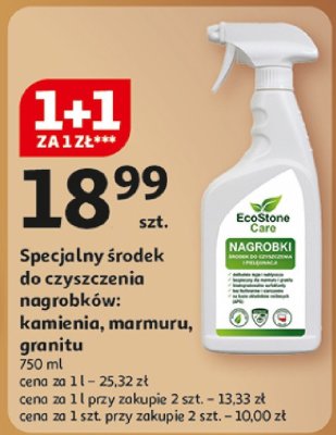Specjalny środek do czyszczenia nagrobków: kamienia, marmuru, granitu promocja w Auchan