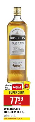 Whiskey Bushmills promocja