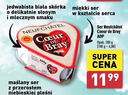 Ser Coeur de bray neufchatel promocja