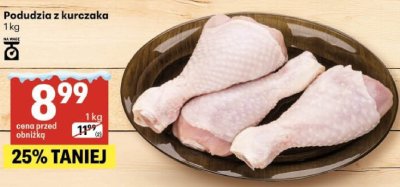 Podudzia z kurczaka promocja w Delikatesy Centrum
