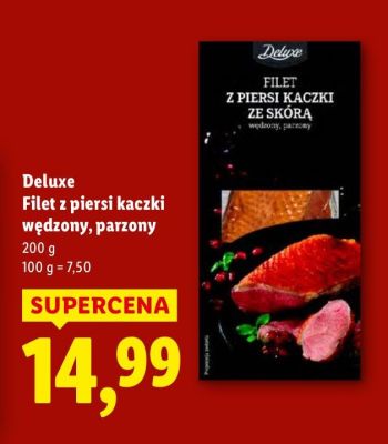 Filet z piersi kaczki parzony promocja w Lidl