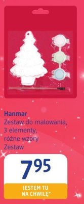 Hanmar Zestaw do malowania, 3 elementy, różne wzory Zestaw promocja w Drogerie DM