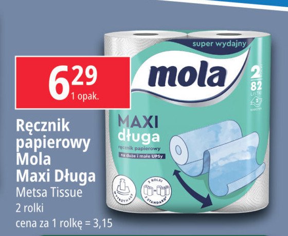 Ręcznik maxi długi Mola promocja