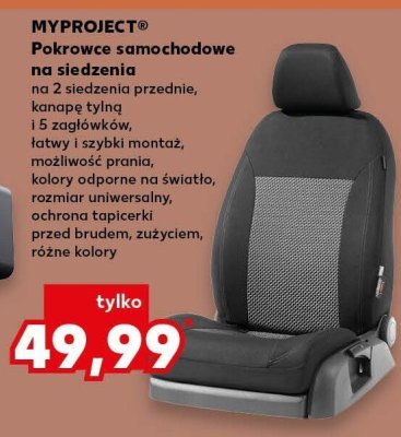 Pokrowce samochodowe na siedzenia  promocja w Kaufland