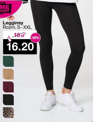 Legginsy damskie sportowe Crivit promocja w Woolworth