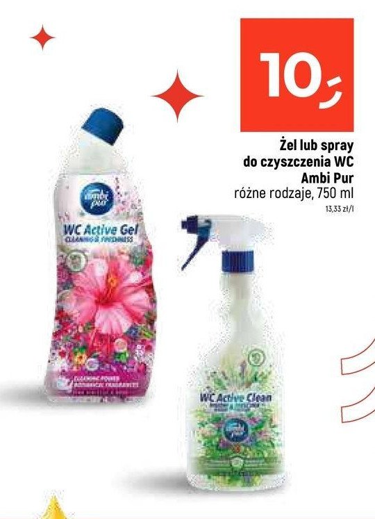 Spray do łazienki wild sage & cedr Ambi pur promocja