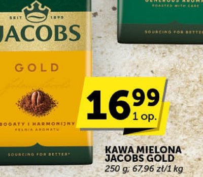 Kawa mielona Jacobs Gold promocja w Euro Sklep