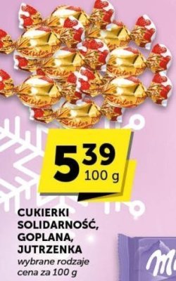 Cukierki Solidarność, Goplana, Jutrzenka promocja w Euro Sklep