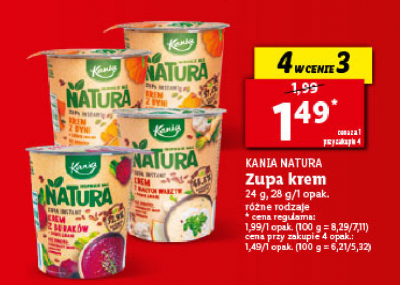 Zupa krem z bia艂ych warzyw Kania natura promocja