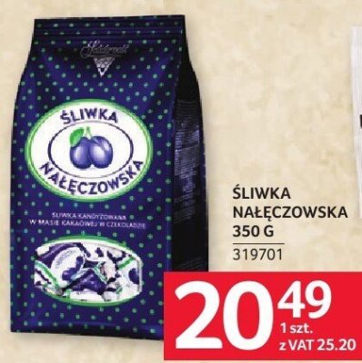 Śliwka nałęczowska 350 g promocja w Selgros